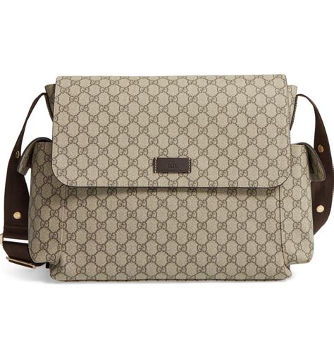 black gucci diaper bag|gucci diaper bag nordstrom.